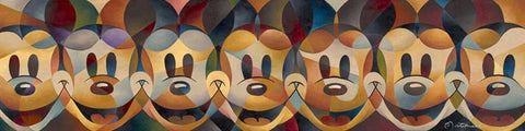 Seven Mickeys by Tom Matousek Limited Edition inspired by Mickey Mouse