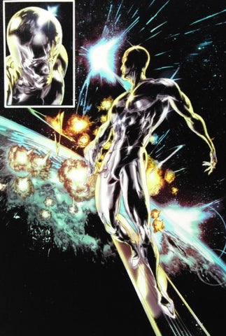 Silver Surfer: In Thy Name #4 - By Tan Eng Huat - Limited Edition Giclée on Canvas