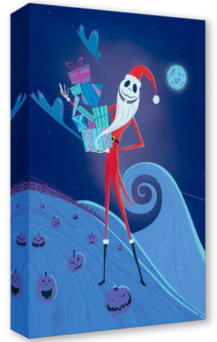 Special Delivery by Eric Doggett Treasure On Canvas Inspired by Nightmare Before Christmas