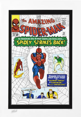 Spider-Man 19 - Signed by STAN LEE - Limited Edition Giclée on Paper