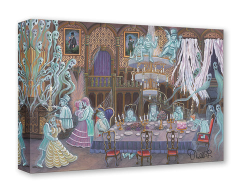 Haunted Ballroom by Michelle St. Laurent Treasures On Canvas inspired by The Haunted Mansion