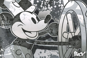Steamboat Willie by ARCY Limited Edition On Canvas