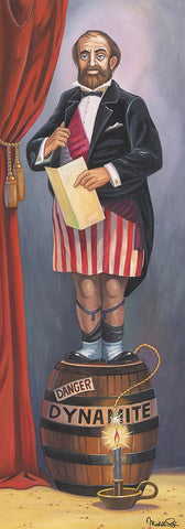 Stretching Portrait: The Ambassador By Michelle St. Laurent Limited Edition Inspired by The Haunted Mansion