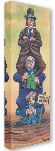 Stretching Portrait: The Quicksand Man by Michelle St. Laurent Treasure On Canvas inspired by Haunted Mansion