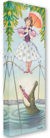 Stretching Portrait: The Tightrope Walker by Michelle St. Laurent Treasure On Canvas inspired by Haunted Mansion