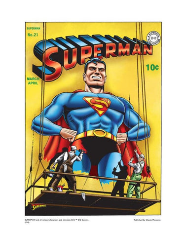 Superman Billboard - Limited Edition Giclée on Paper inspired by Superman