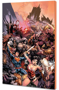 Superman/Wonder Woman #17 - By Ed Bened - Limited Edition Giclée on Canvas Inspired by DC Comics