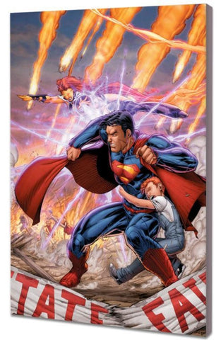 Superman #29 - By Brett Booth - Limited Edition Giclée on Canvas Inspired by DC Comics