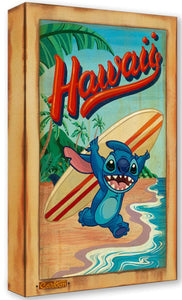 Surf's Up by Trevor Carlton Featuring Stitch