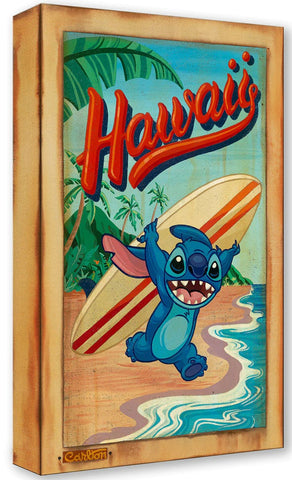 Surf's Up by Trevor Carlton Featuring Stitch