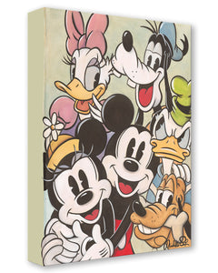 The Fabulous Six by Michelle St. Laurent Treasures On Canvas inspired by Mickey and Friends