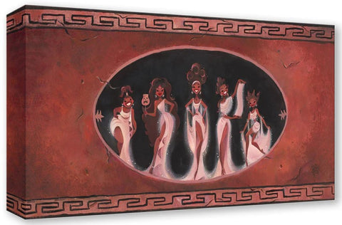 The Muses by Liana Hee Treasure On Canvas Inspired by Hercules