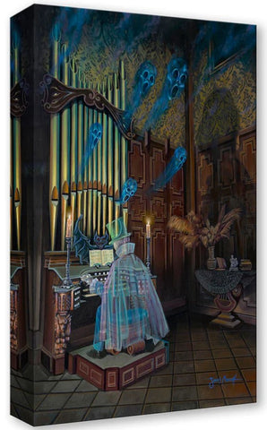 The Organist by James Crouch Treasure On Canvas inspired by The Haunted Mansion