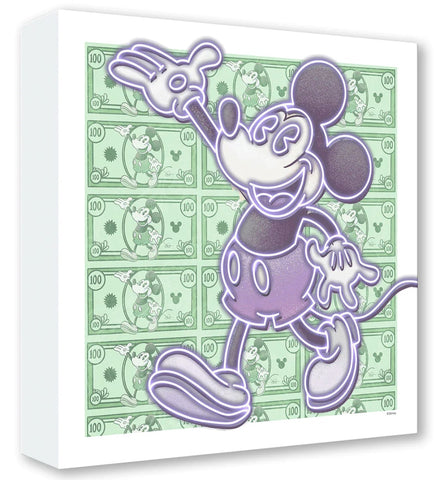 The Price Is Mice by Dom Corona featuring Mickey Mouse Treasures On Canvas