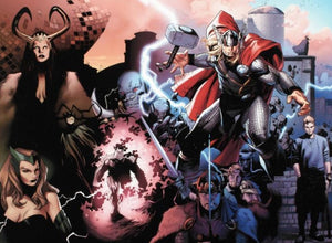 Thor #600 - By Oliver Coipel - Limited Edition Giclée on Canvas