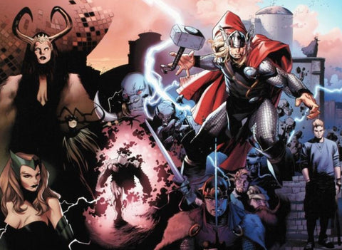 Thor #600 - By Oliver Coipel - Limited Edition Giclée on Canvas