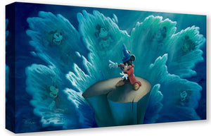 Tides of Time by Rob Kaz Treasure On Canvas featuring Mickey Mouse