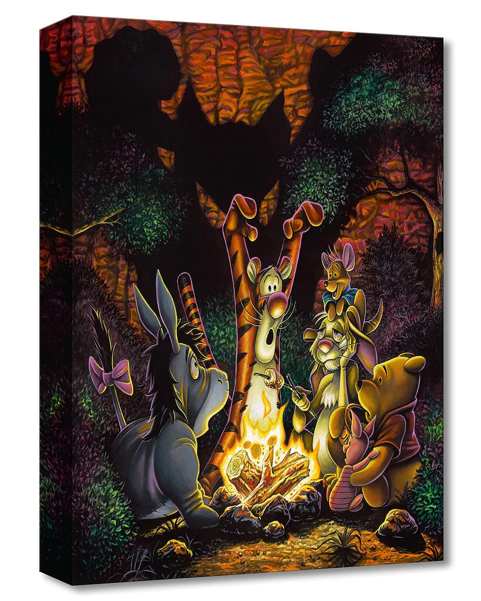 Tigger's Spooky Tale by Craig Skaggs Treasures on Canvas Inspired by Winnie The Pooh