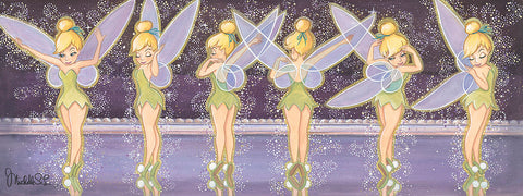 Tink Twist By Michelle St. Laurent - Giclée On Canvas - Inspired by Tinkerbell