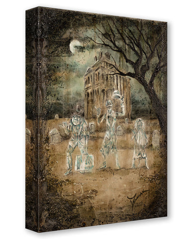 Traveling By Moonlight by Trevor Mazak Treasure on Canvas Inspired By The Haunted Mansion