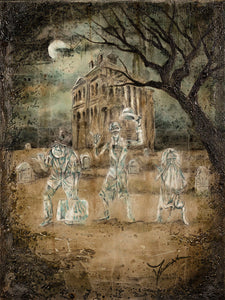 Traveling By Moonlight by Trevor Mezak Limited Edition Inspired by The Haunted Mansion