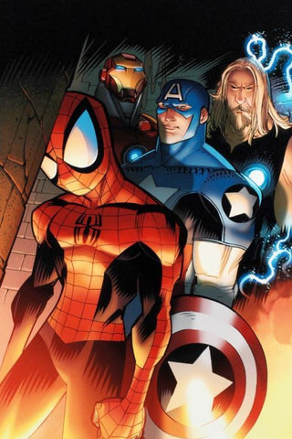 Ultimate Spider-Man #151 - By David Lafuente - Limited Edition Giclée on Canvas