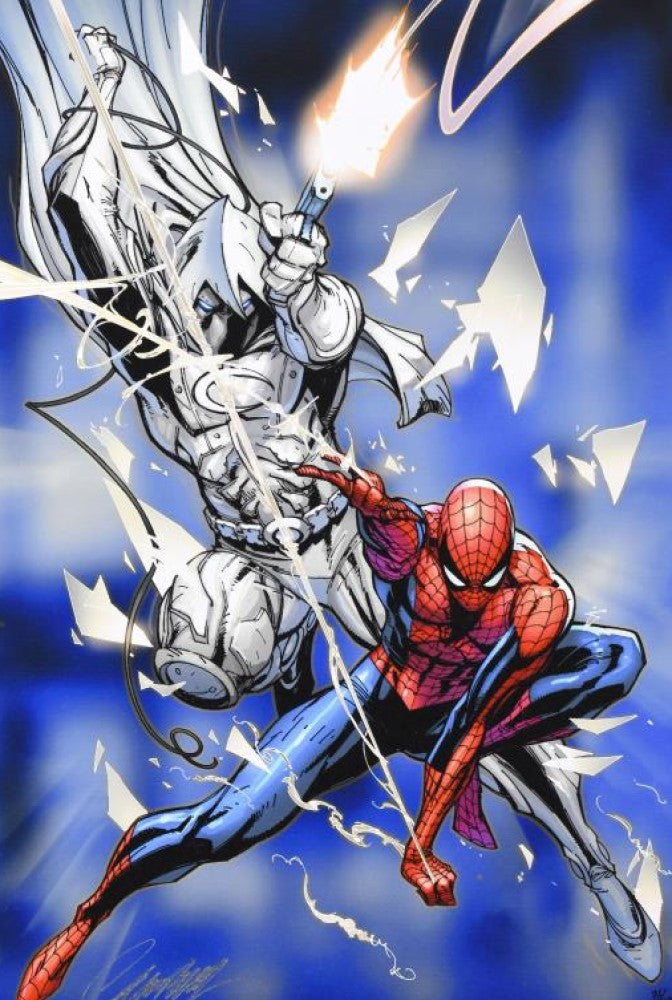 Vengeance of The Moon Knight #9 - By J. Scott Campbell Signed - Limited Edition Giclée on Canvas