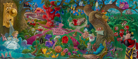 Wonderland by Jared Franco Limited Edition Inspired by Alice in Wonderland