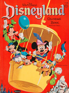 Vintage 1959 Walt Disney’s Disneyland Coloring Book