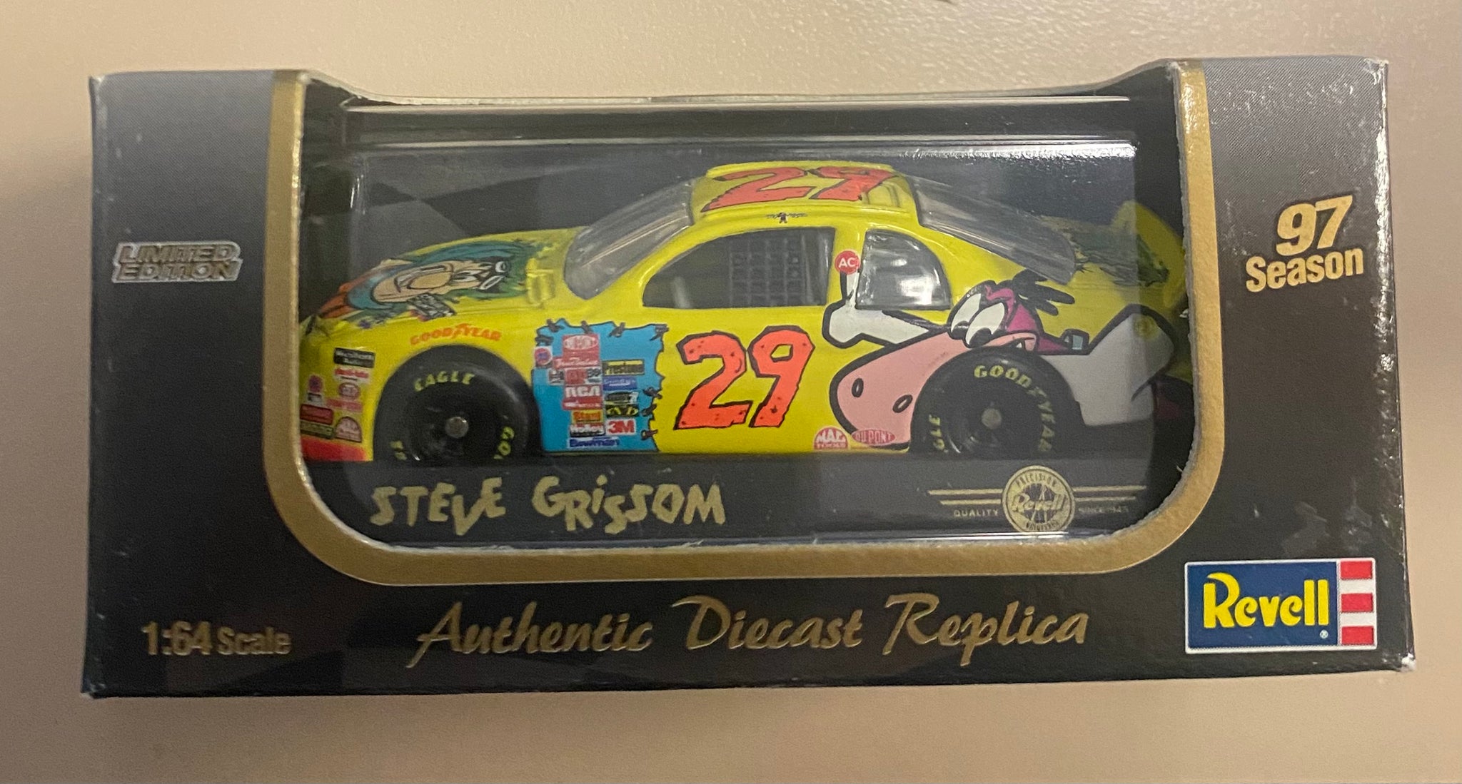 The Flintstones - Revell Racing 97 Edition #29 Race Stock Car 1/64 Steve Grissom