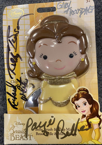 Belle Brush Signed by Paige O'Hara, Robby Benson, Richard White, and Gary Trousdale