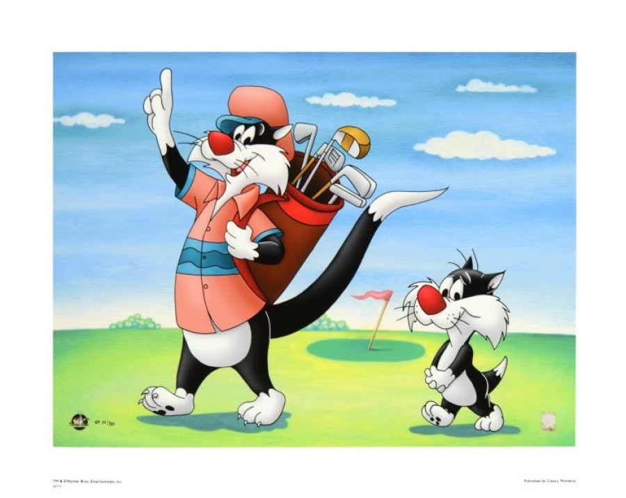 #1 Golfer - By Warner Bros. Studio - Collectible Giclée on Paper