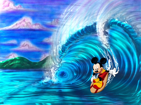 Mickey's Curl #1 Mickey Mouse by Cris Woloszak