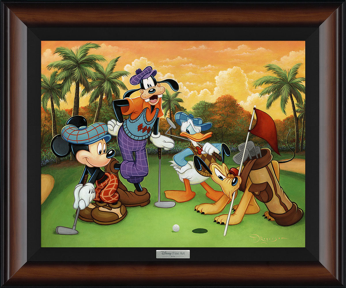 Fabulous Foursome by Tim Rogerson Featuring Mickey, Goofy, Donald, and Pluto