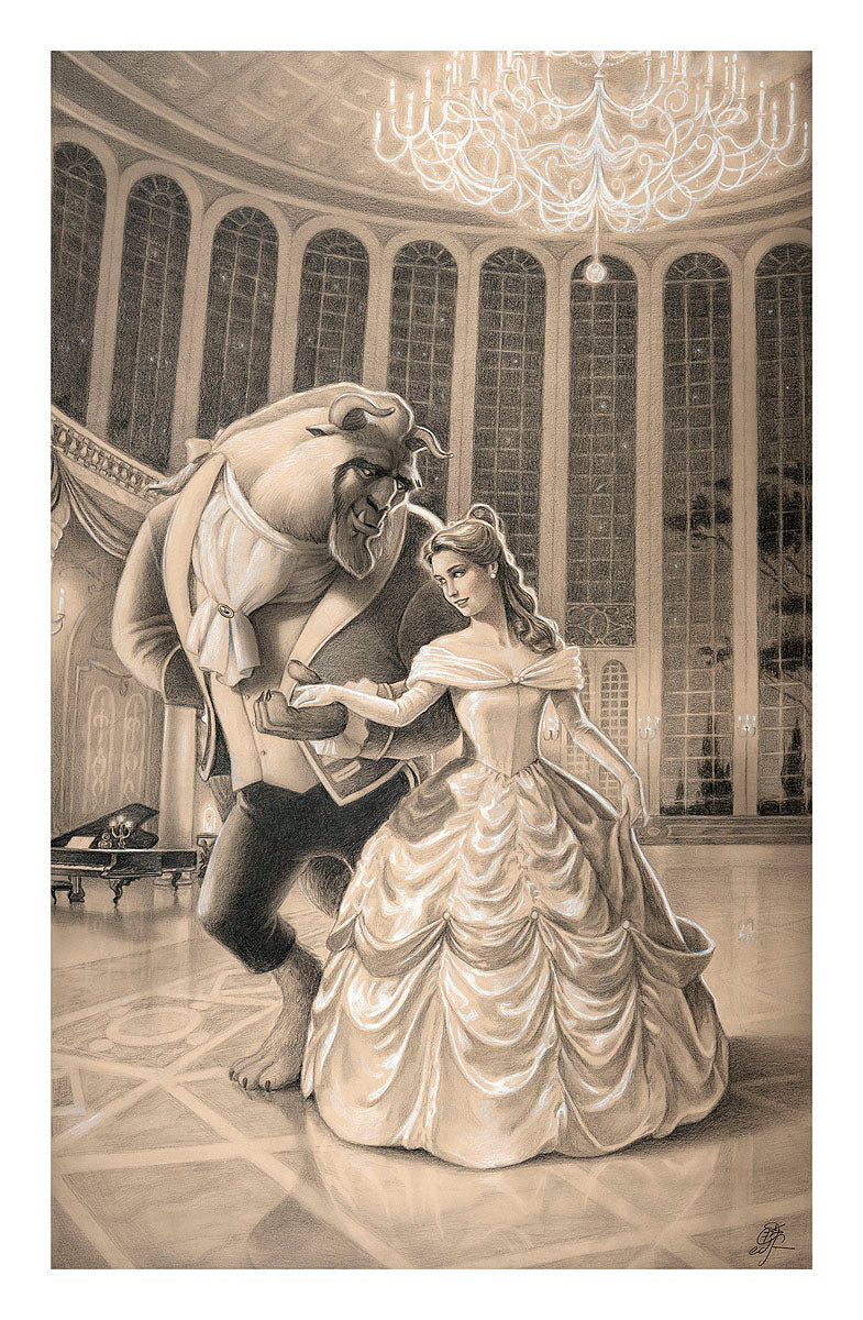 A Dance with Beauty by Edson Campos Inspired by Beauty and the Beast