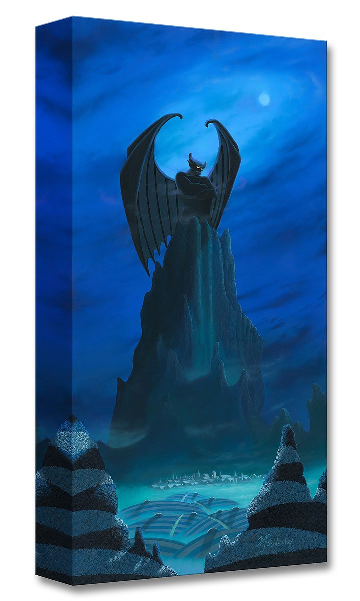 A Dark Blue Night by Michael Provenza Treasure On Canvas inspired by Fantasia