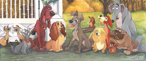 A Dog's Life By Michelle St. Laurent Inspired by Lady and the Tramp