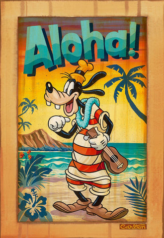 A Goofy Aloha by Trevor Carlton featuring Goofy
