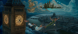 A Journey to Neverland by Jared Franco inspired by Peter Pan