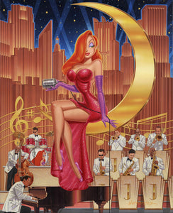 A Moon and A Star by Manuel Hernandez inspired by Who Framed Roger Rabbit