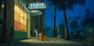 A Night with Lady by Rob Kaz inspired by Lady and the Tramp