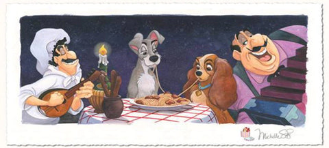 A Serenade for Lady by Michelle St. Laurent inspired by Lady and the Tramp