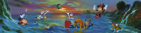 A Swim in the Sea by Jim Warren with Mickey and Friends