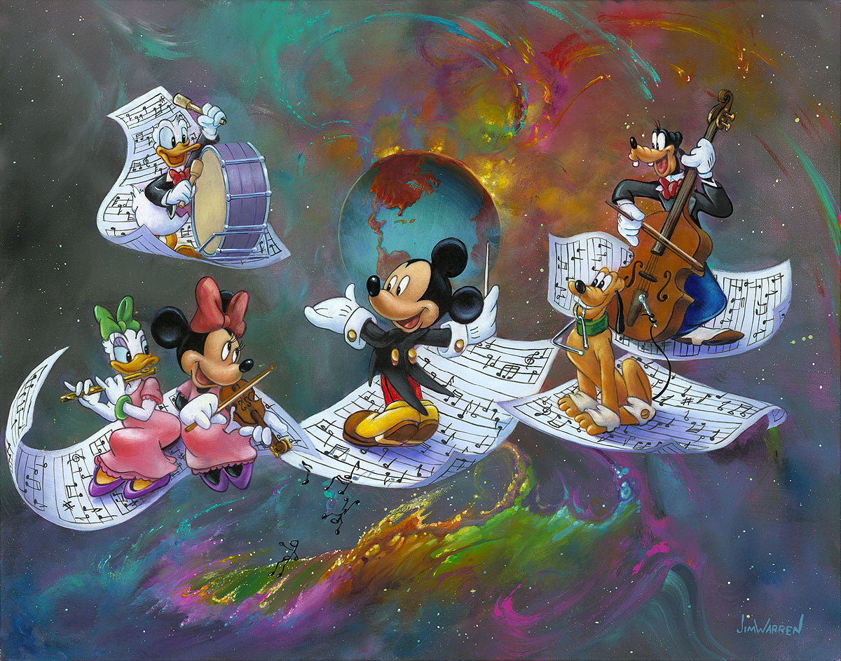 A Universe of Music by Jim Warren featuring Mickey and Friends