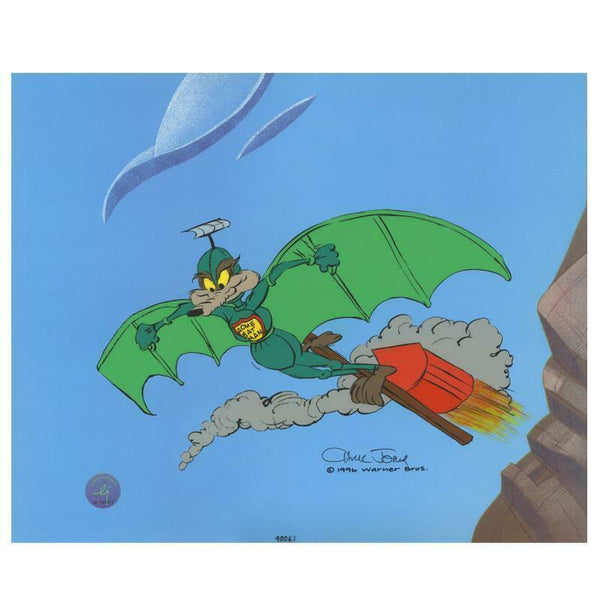 Acme Splatman  - Limited Edition Hand Painted Animation Cel Signed by Chuck Jones
