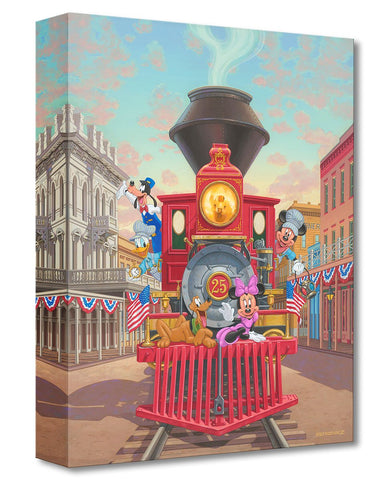 All Aboard Engine 25 by Manuel Hernandez inspired by Mickey Mouse and Friends
