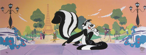 Amour Parisienne - By Warner Bros. Studio - Limited Edition Hand-Painted Cel