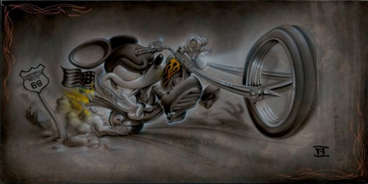 An American Legend Mickey Mouse by Noah