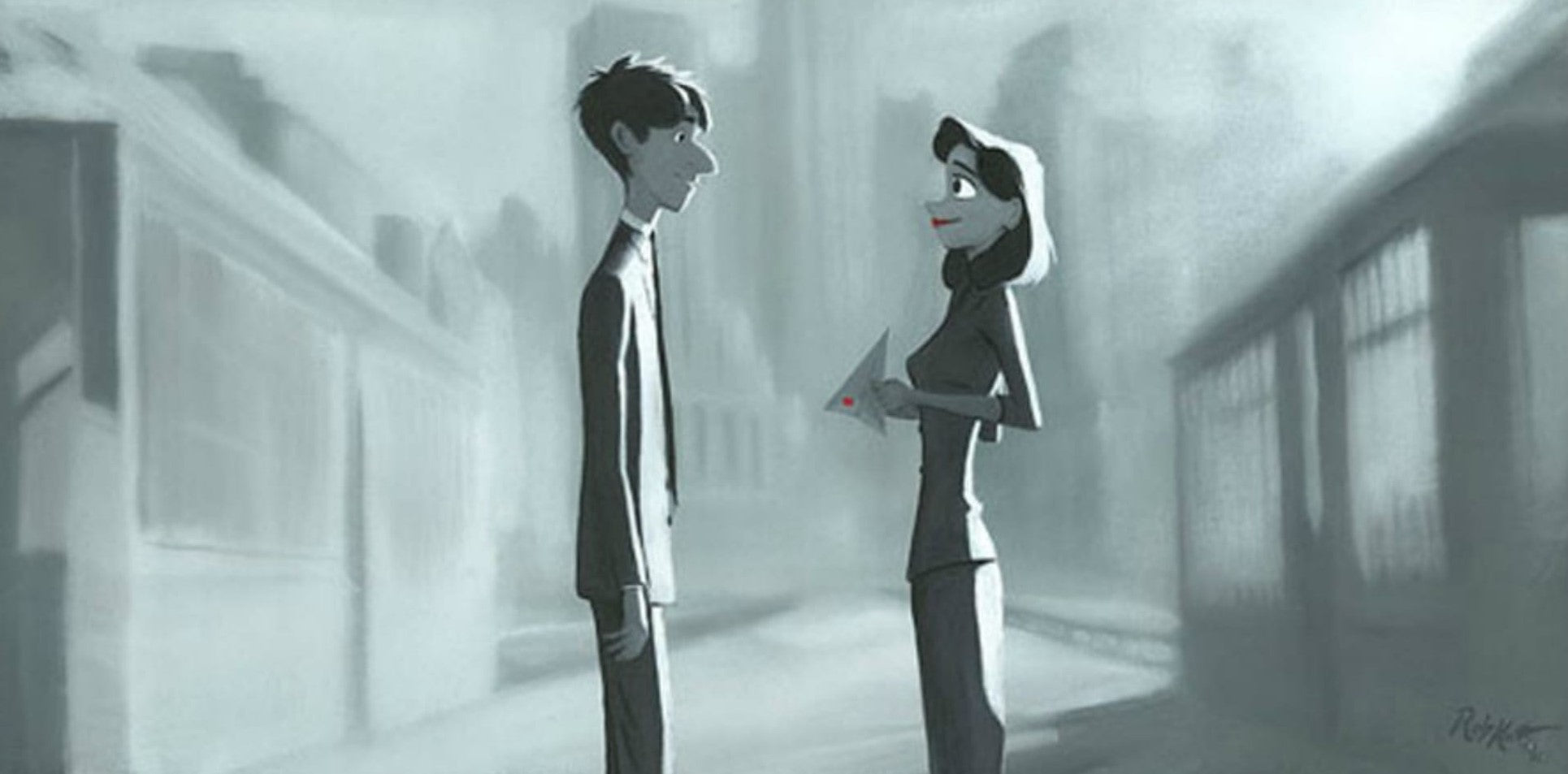 And Then I Found You by Rob Kaz inspired by Paperman