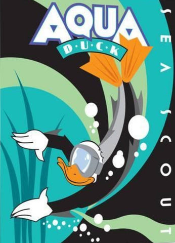 Aqua Duck by Mike Kungl featuring Donald Duck